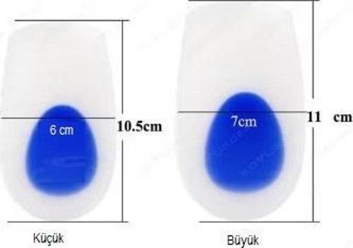 Erkek İçin Darbe Emici Topuk Silikonu