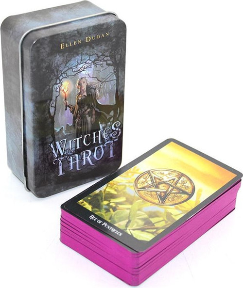 Ttt Metal Kutulu Tarot Kartı Witches Tarot