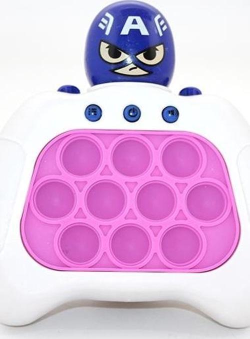 Işıklı Müzikli Pop-It Captain America Tasarımlı