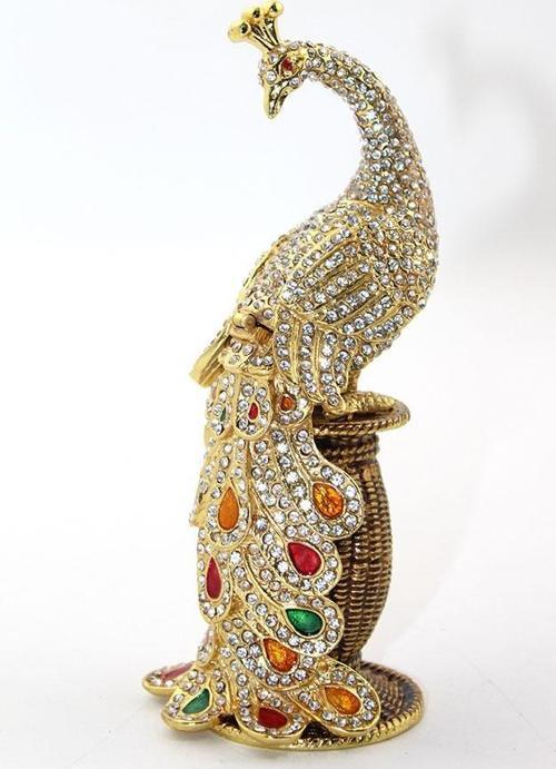 Swarovski Taşlı Tavuskuşu Model 4