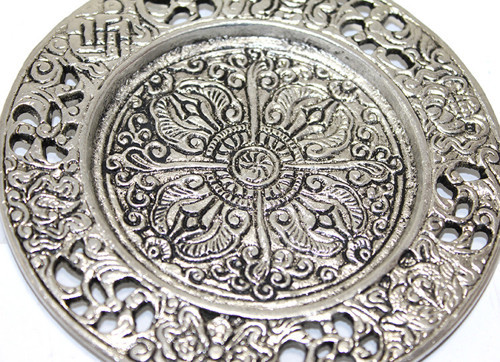 Metal Yuvarlak Tütsülük Model 8