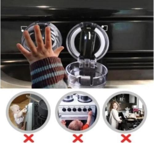 Ocak Düğmesi Koruyucu Kapak 2 Adet