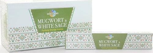 Hem Sacred Elements Mugwort & White Sage Masala Aromalı Çubuk Tütsü