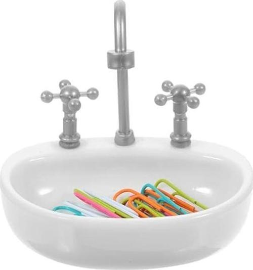 Lavabo Şeklinde Ataç Kutusu