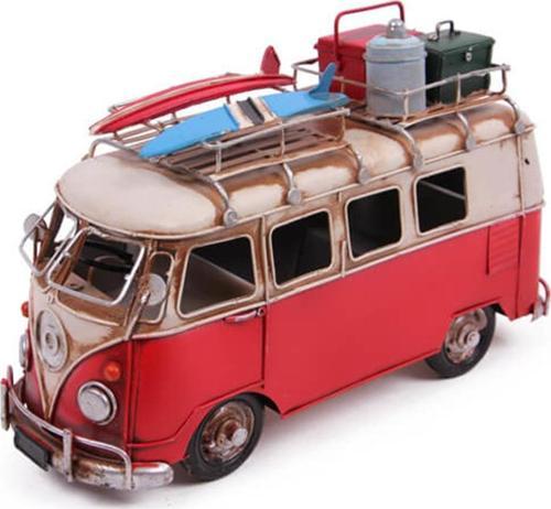 Dekoratif Metal Minibüs Vosvos 1304E-3545-M159