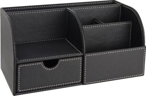 Masa Üstü Düzenleyici,Kalemlik,Kumandalık,Küpbloknotluk,Tabletlik,Kitaplık,6 Gözlü,Çekmeceli,Desktop Organizer,Vegan,24,