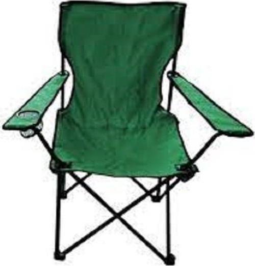 Katlanabilir Metal Kamp Sandalyesi /Yeşil