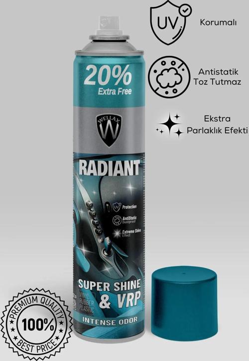 Oto Torpido Ve Ahşap Kaplama Plastik Parlatıcı Sprey 750 ml - Motosiklet Konsol İçin Uygun
