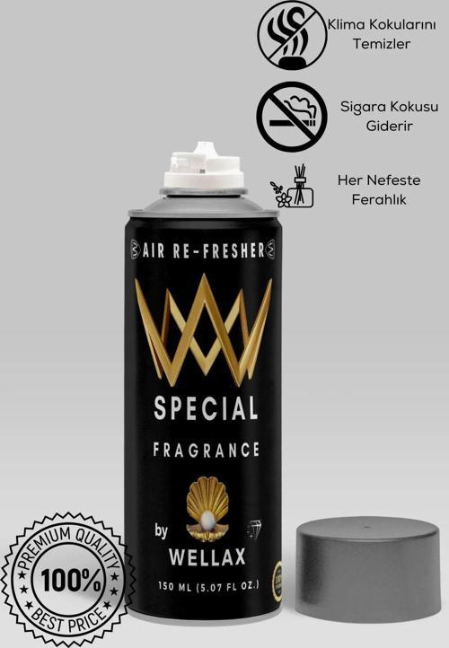 Koku Giderici Klima Bombası Dezenfektan Sprey 150 Ml, Temizleyici Tazeleyici BRRBRY
