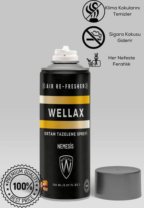 Koku Giderici Klima Bombası Dezenfektan Sprey 150 Ml, Temizleyici Tazeleyici Nemesis