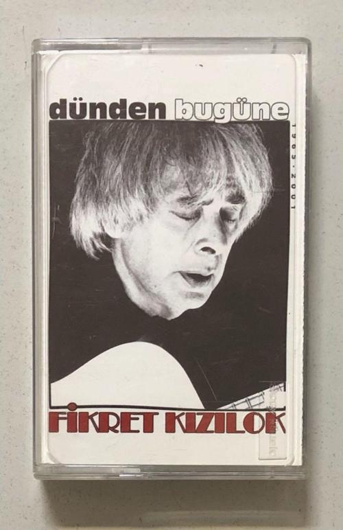 Fikret Kızılok - Dünden Bugüne (Zaman Zaman Yeterki, Sevda Çiçeği ..) Kaset (Orjnal Dönem Baskı Kaset)