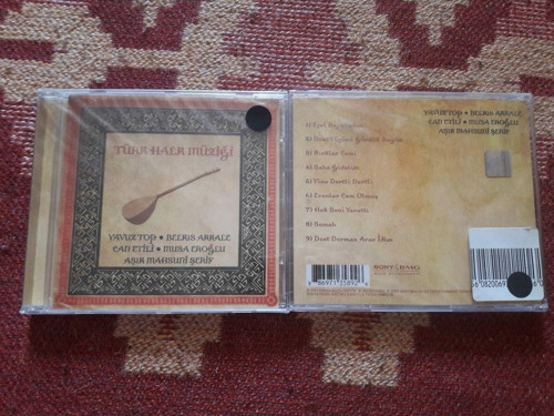 Türk Halk Müziği Jelatinli Cd