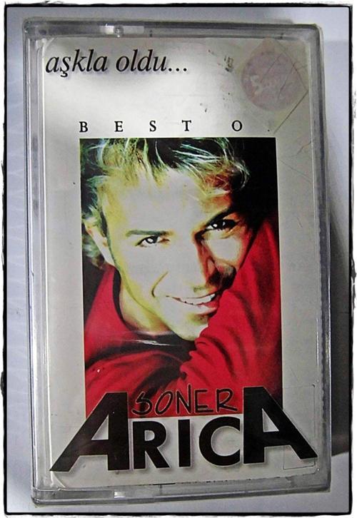  Soner Arıca - Aşkla Oldu Best Of Albümü Orjinal Kaset