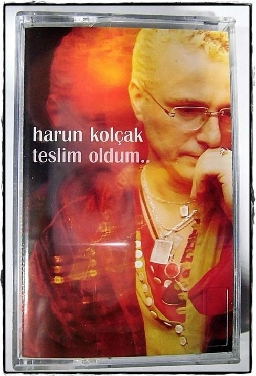  Harun Kolçak- Teslim Oldum Albümü Orjinal Kaset