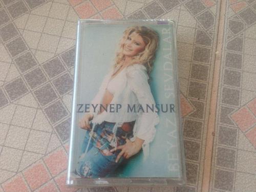 Zeynep Mansur -Beyaz Sevdalar Cam Baskı Jelatinli Kaset