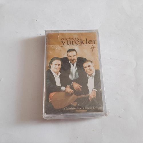  Türkülü Yürekler 4 Cam Baskı Jelatinli Kaset