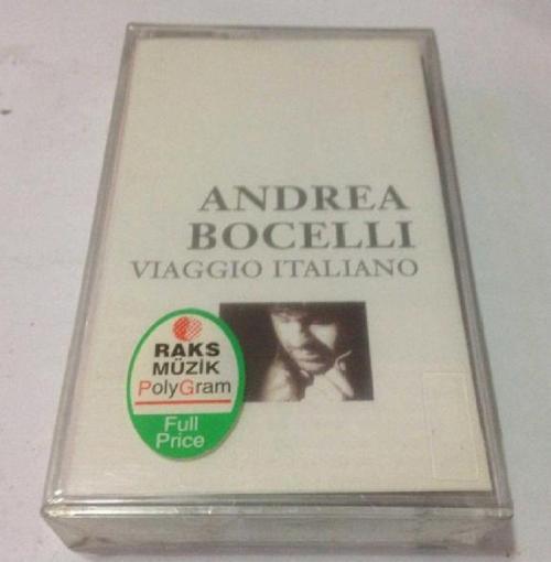 Andrea Bocellı - Vıaggıo Italıano Kaset