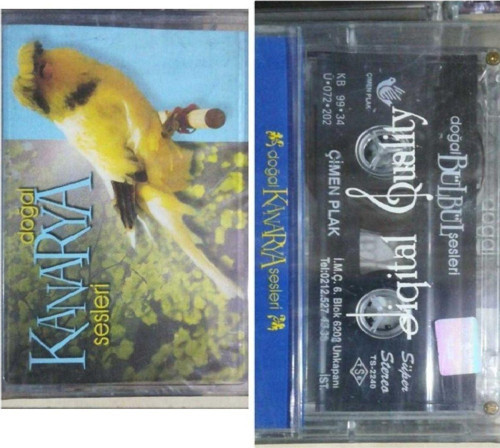 Doğal Kanarya Sesleri Kaset