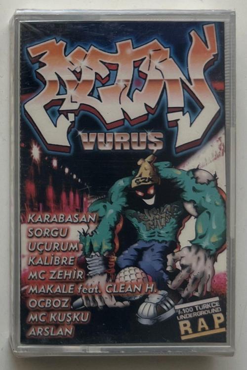 Altın Vuruş Kaset Kaset (Jelatininde Sıfır Orjnal Dönem Baskı Kaset)