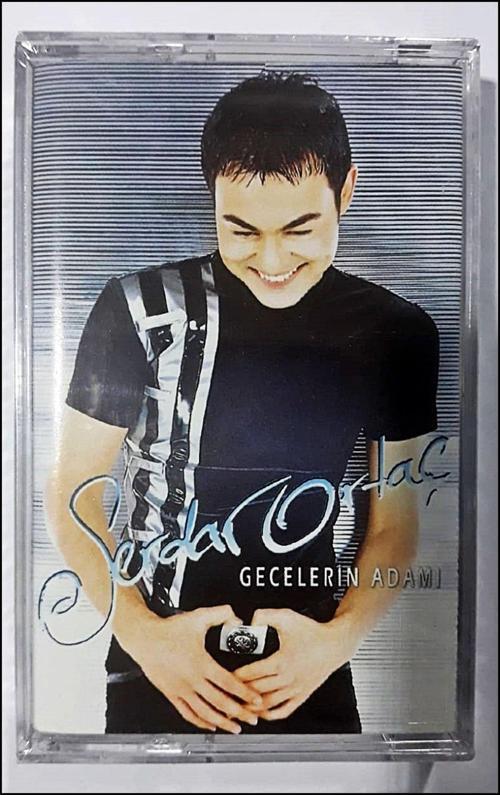  Serdar Ortaç-  Gecelerin Adamı Albümü Orjinal Kaset