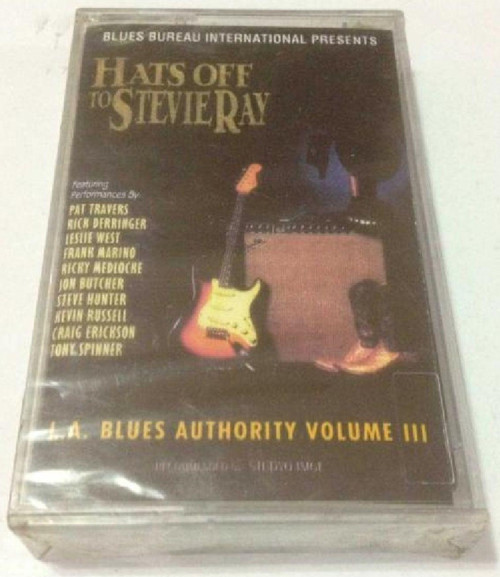 Hats Off To Stevıe Ray Volume Iıı Kaset
