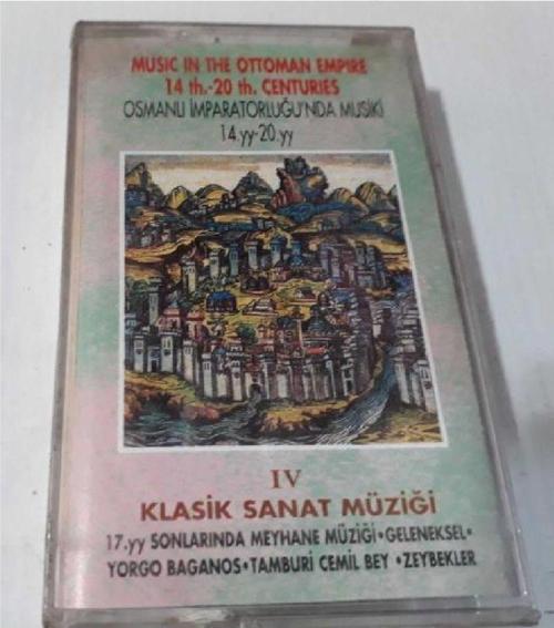 Osmanlı İmparatorluğunda Musiki 14Yy. 20 Yy. Kaset