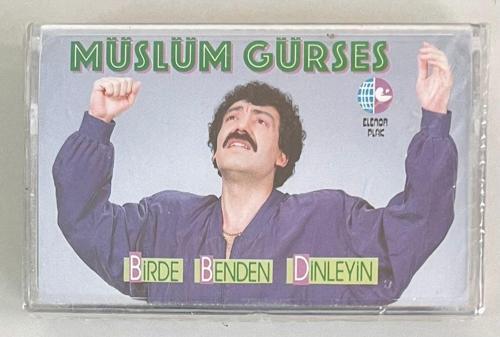  Müslüm Gürses Birde Benden Dinleyin Kaset (Jelatininde Sıfır Orjnal Dönem Baskı)