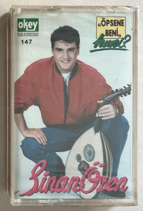 Sinan Özen -Öpsene Beni Kaset (Jelatininde Sıfır Orjnal Dönem Baskı Kaset)
