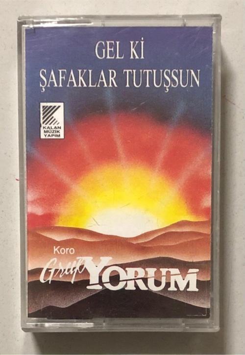 Grup Yorum -Gel Ki Şafaklar Tutuşsun Kaset (Orjnal Dönem Baskı Kaset)