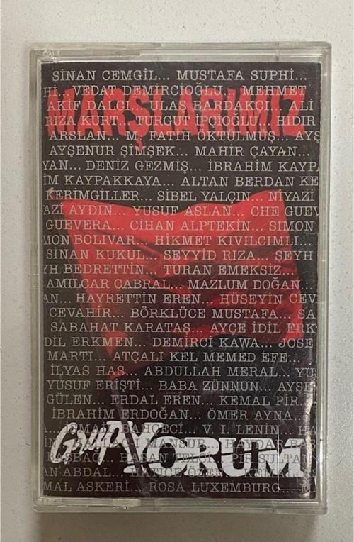 Grup Yorum Marşlarımız Kaset