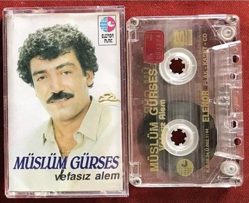  Müslüm Gürses – Vefasız Alem - Sıfır Ambalajında  Kaset