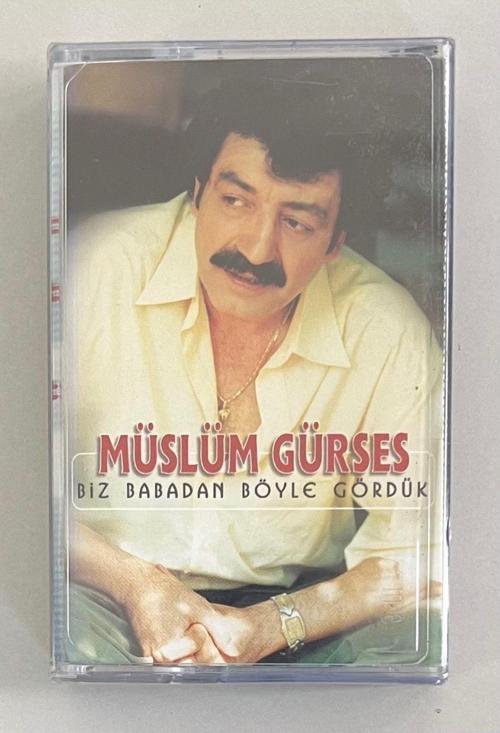 Müslüm Gürses-  Biz Babadan Böyle Gördük Kaset (Jelatininde Sıfır Orjnal Dönem Baskı Kaset)