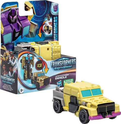 Transformers Earthspark Tek Adımda Dönüşen Figür Swindle