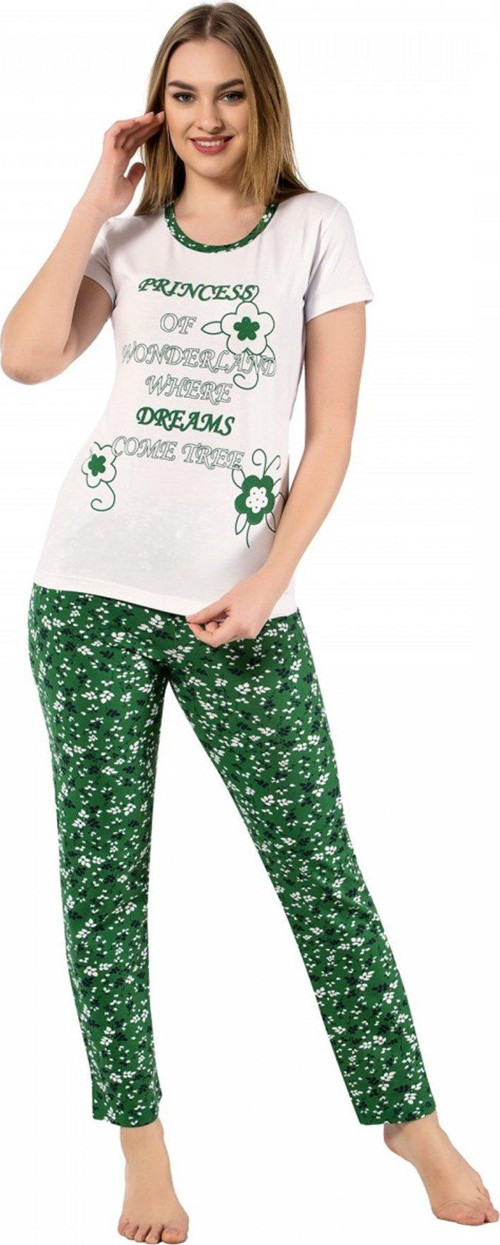Bayan Kısa Kol Pijama Takımı 2368
