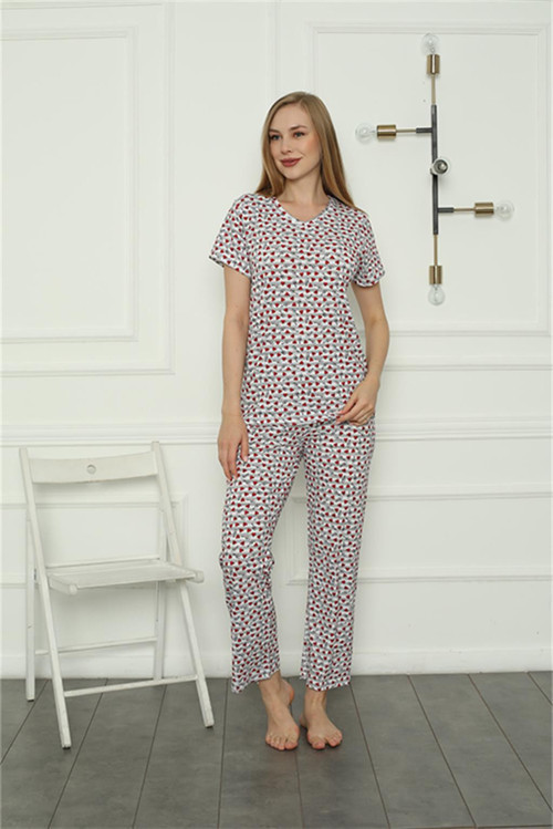 Kadın Penye Pijama Takım 4166