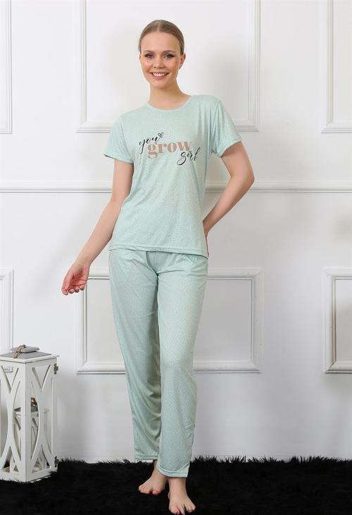 Kadın Kısa Kol Pijama Takım 4140