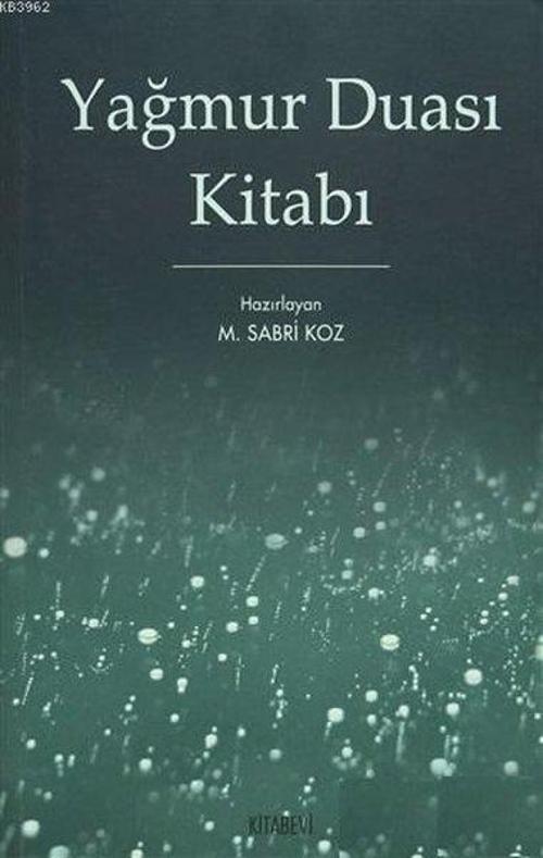 Yağmur Duası Kitabı
