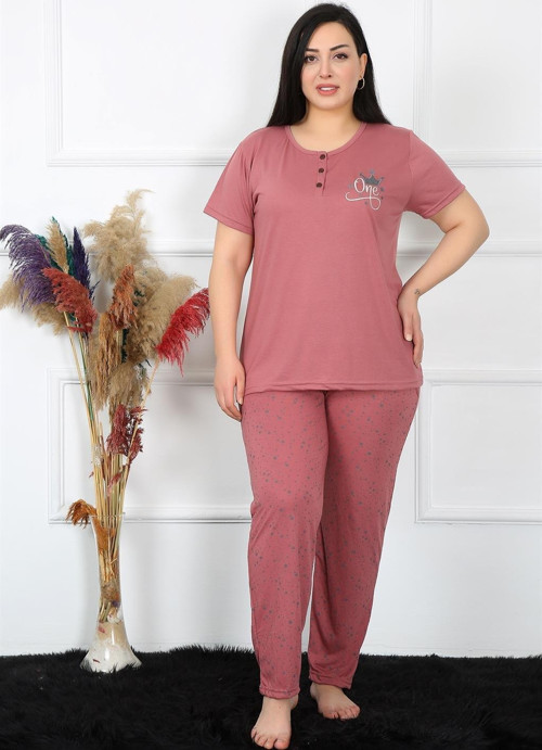 Kadın Büyük Beden Pijama Takım 202186