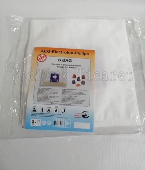 S Bag Elektrikli Süpürge Toz Torba 10 Adet