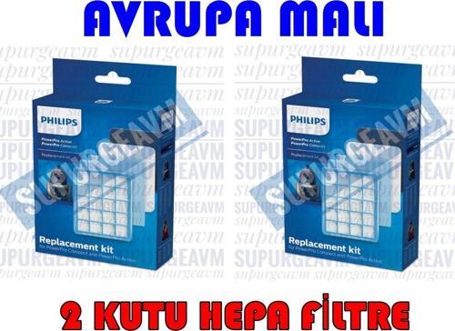 PHILIPS FC 8633 PowerPro Active  Hepa Filtre Seti-2 Kutu