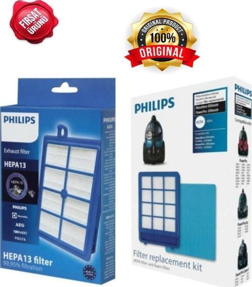 Phılıps Marathon Ultimate Fc 9932 Filtre Set ,Yıkanır *3Parça