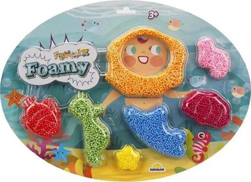 1003565 Funmix Foamy Renkli Dünyalar Slime -Sunman