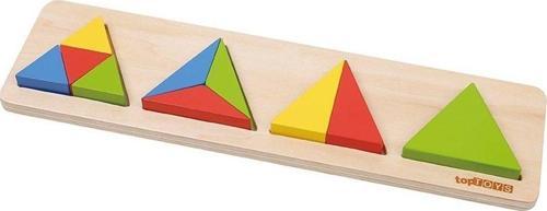 1018-SKC Chiva, Parça Bütün Üçgen - Ahşap