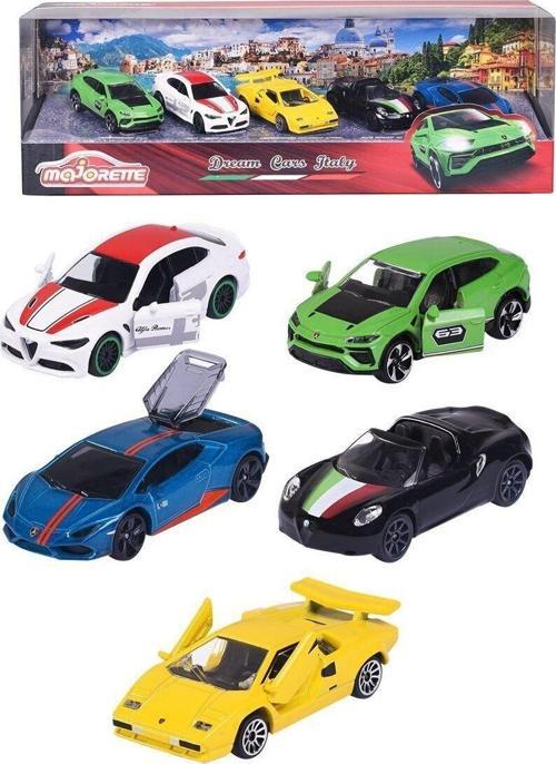 212053178 Majorette Dream Italy Araba 5 Parça