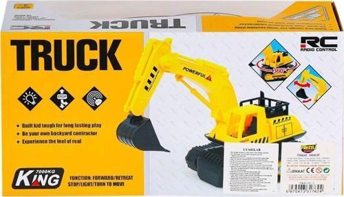 1381-13 Yarım Fonksiyon Işıklı Paletli Kepçe -Prestij Oyuncak