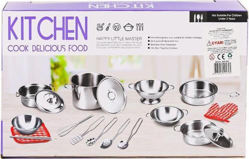 666-B8 Metal Çay Seti -Toysan Oyuncak