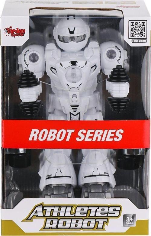 DF-6026 Işıklı ve Müzikli Hareketli Atletik Sporcu Robot -Vardem Oyuncak