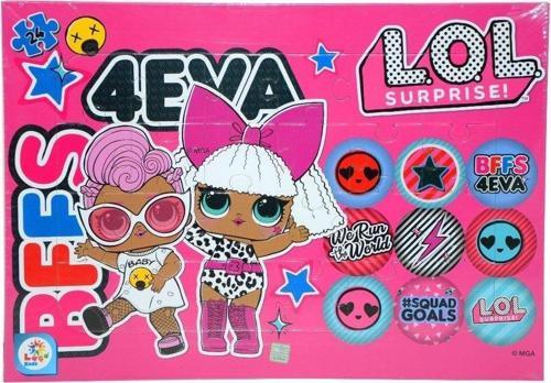 LOL7594 LOL 24 PCS FRAME PUZZLE