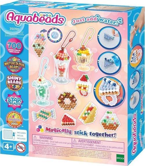35090 AquaBeads Dondurma ve Tatlı Aksesuar Kiti - 700 parça +4 yaş