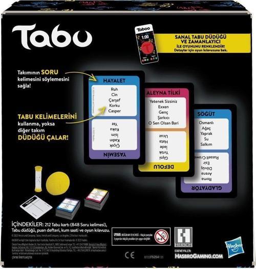 F5254 Hasbro Gaming - Tabu +13 yaş